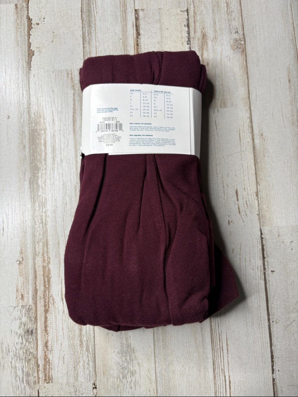 Old Navy High-Rise Double Knotted Ankle Leggings Size 4X New - Picture 3 of 11